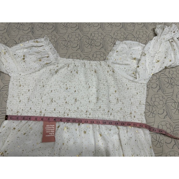 Ivy City Co Women's Midsummer Nights Dress  Stars Size 5X White - Picture 14 of 16